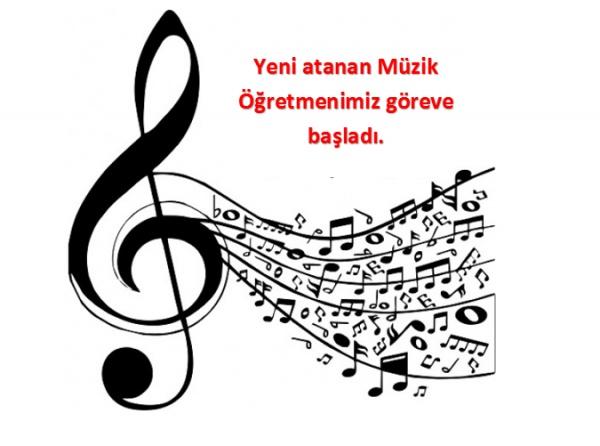 Müzik Öğretmenimiz İlknur KENDİR göreve başladı.