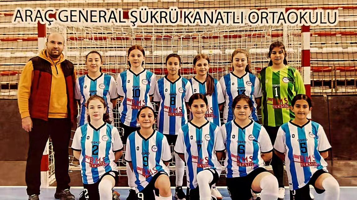 2023 - 2024 General Şükrü Kanatlı Ortaokulu Futsal Kızlar Takımımız. 